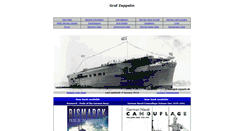 Desktop Screenshot of graf-zeppelin.dk